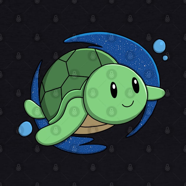 Swimming Sea Turtle by pako-valor
